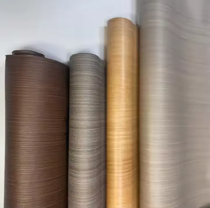 PVC dekoratiivne kile Wood Grain Color PVC Foolium uksele