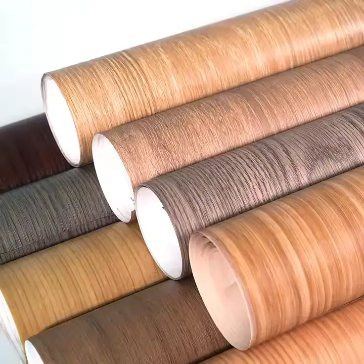 Puiduefekt PVC PET PP Dekoratiivne köögi vinüülkile